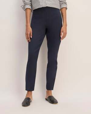 Everlane The Bi-Stretch Work Pant in Navy Blue Size 12